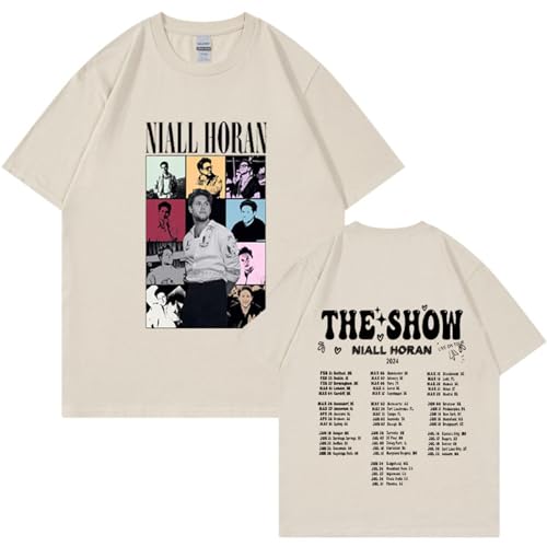 Respeto T-Shirt Nia-ll Horan Bedrucktes T-Shirt Modisches Harajuku-O-Ausschnitt-Kurzarmshirt Für Männer Und Frauen Fan-Geschenk XS-3XL-Black||XS Respeto T-Shirt Nia-ll Horan Bedrucktes T-Shirt Modisches Harajuku-O-Ausschnitt-Kurzarmshirt Für Männer Und Frauen Fan-Geschenk XS-3XL-Black||XS von Respeto