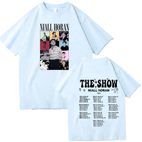 Respeto T-Shirt Nia-ll Horan Bedrucktes T-Shirt Modisches Harajuku-O-Ausschnitt-Kurzarmshirt Für Männer Und Frauen Fan-Geschenk XS-3XL-Black||XS Respeto T-Shirt Nia-ll Horan Bedrucktes T-Shirt Modisches Harajuku-O-Ausschnitt-Kurzarmshirt Für Männer Und Frauen Fan-Geschenk XS-3XL-Black||XS von Respeto
