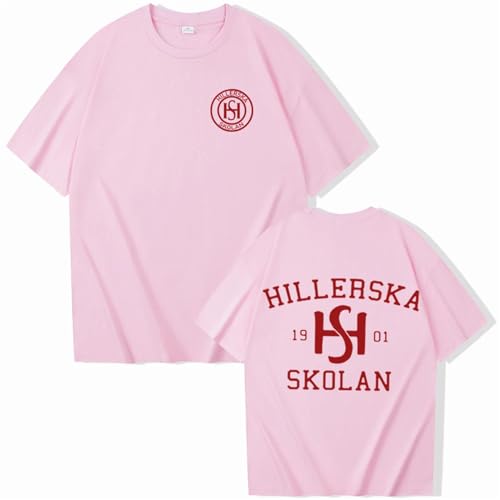 Respeto Tv Show Young Royals Hillerska Skolan T-Shirt T-Shirt Kurzarm Tops Mode Damen Herren T-Shirt XS-3XL-Black||XS von Respeto