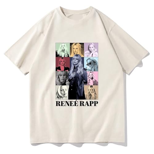 T-Shirt Baumwolle Renee Rapp T-Shirt Lustige Herren- Und Damen-Sweatshirts Retro-Baumwolloberteile Harajuku Kurzarm-T-Shirt XS-3XL-Red||3XL T-Shirt Baumwolle Renee Rapp T-Shirt Lustige Herren- Und Damen-Sweatshirts Retro-Baumwolloberteile Harajuku Kurzarm-T-Shirt XS-3XL-Red||3XL von Respeto