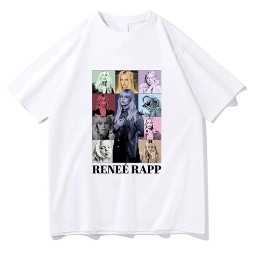 T-Shirt Baumwolle Renee Rapp T-Shirt Lustige Herren- Und Damen-Sweatshirts Retro-Baumwolloberteile Harajuku Kurzarm-T-Shirt XS-3XL-Red||3XL T-Shirt Baumwolle Renee Rapp T-Shirt Lustige Herren- Und Damen-Sweatshirts Retro-Baumwolloberteile Harajuku Kurzarm-T-Shirt XS-3XL-Red||3XL von Respeto