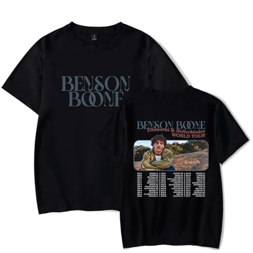 T-Shirts Männer Frauen Ben-Son Boo-ne Gedruckt Kurzarm Hip Hop Rundhalsausschnitt Mode Lässig Pullover Shirt Fan Geschenk Einzigartiges T-Shirt XS-3XL-Black||XS T-Shirts Männer Frauen Ben-Son Boo-ne Gedruckt Kurzarm Hip Hop Rundhalsausschnitt Mode Lässig Pullover Shirt Fan Geschenk Einzigartiges T-Shirt XS-3XL-Black||XS von Respeto