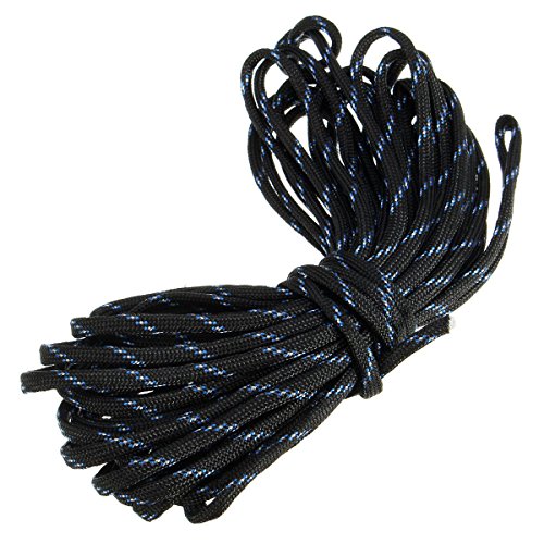 Restikiant 7 Rope Paracord Parachute Rope Camping Farbe: Schwarz Camo LäNge: 15M von Restikiant