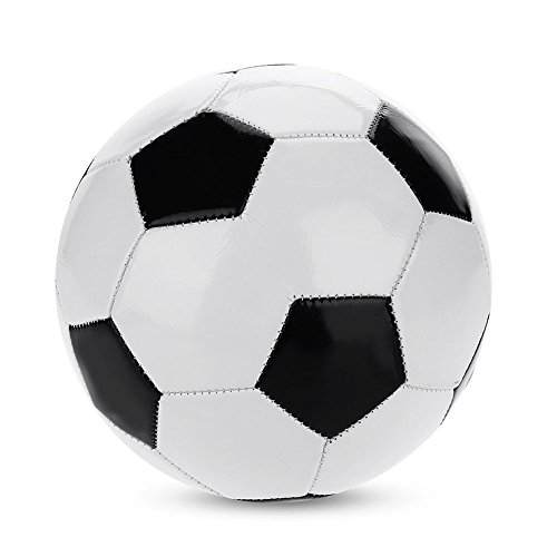 Restokki Fußball in Standardgröße 4 – Klassischer Schwarz-Weiß-Fußball Für Training Und Schule von Restokki