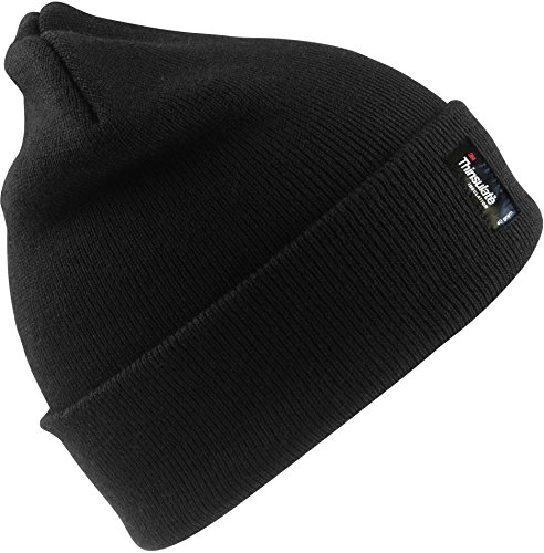 Result Headwear Wasserabweisende Skimütze bis -30°C Kälte RC033X Black Result Headwear Wasserabweisende Skimütze bis -30°C Kälte RC033X Black von Result
