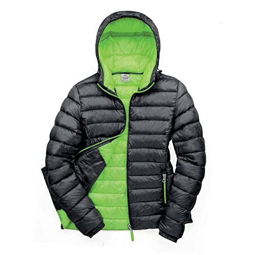 Ergebnis Damen r194 F Urban Snow Bird Kapuzenjacke, Damen, R194F, schwarz/Lime, X-Large/Size 16 Ergebnis Damen r194 F Urban Snow Bird Kapuzenjacke, Damen, R194F, schwarz/Lime, X-Large/Size 16 von Result