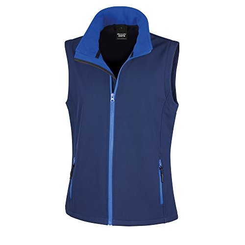 Ergebnis Damen r232 F bedruckbar Softshell Bodywarmer, Damen, R232F, Marineblau/Königsblau, Medium/Size 12 Ergebnis Damen r232 F bedruckbar Softshell Bodywarmer, Damen, R232F, Marineblau/Königsblau, Medium/Size 12 von Result