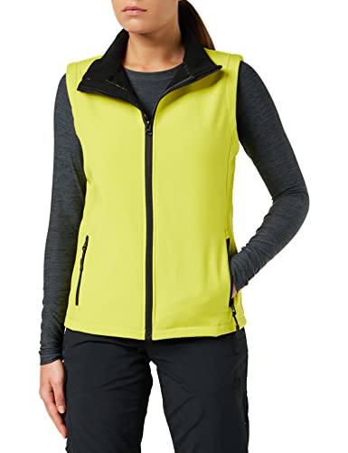 Ergebnis Damen r232 F bedruckbar Softshell Bodywarmer, Damen, R232F, gelb/schwarz, Large/Size 14 von Result