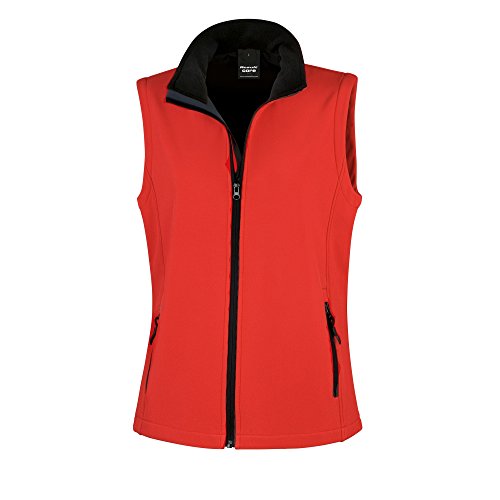 Result Damen R232f Bedruckbare Softshell-Bodywarmer, rot/schwarz, Medium/Size 12 Result Damen R232f Bedruckbare Softshell-Bodywarmer, rot/schwarz, Medium/Size 12 von Result