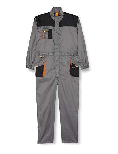 Ergebnis R321 X work-guard Lite Overall ,Mehrfarbig (Grau / Schwarz / Orange), XXXL von Result