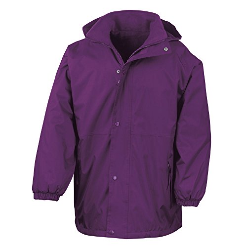 Ergebnis r160 a Reversible StormDri 4000 Fleece Jacke Größe L Violett/Violett von Result
