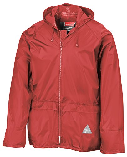 RT95 Jacke und Hose Set Regenanzug wasserdicht M,Red von Result