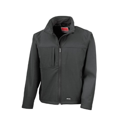 Result R121a Klassische Softshelljacke, Schwarz, 3XL Result R121a Klassische Softshelljacke, Schwarz, 3XL von Result