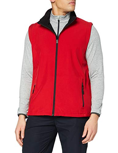 Result Ergebnis r232 m bedruckbar Softshell Bodywarmer 3XL rot/schwarz von Result