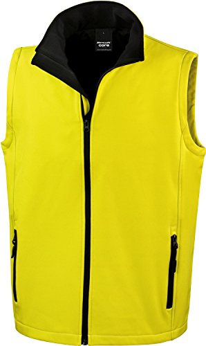 Result Ergebnis r232 m bedruckbar Softshell Bodywarmer XL gelb/schwarz Result Ergebnis r232 m bedruckbar Softshell Bodywarmer XL gelb/schwarz von Result