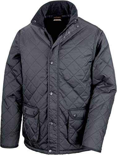 Result Herren Übergangsjacke Urban Cheltenham Jacket Schwarz Black M Result Herren Übergangsjacke Urban Cheltenham Jacket Schwarz Black M von Result