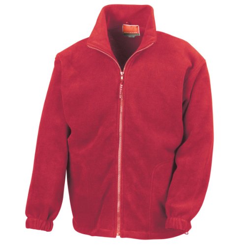 Result Jacke, aus Micro-Fleece Gr. XXX-Large, rot von Result