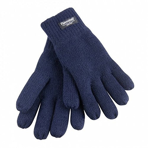 Result Junior Kinder Thermo Handschuhe, gefüttert (3M 40g) (Einheitsgröße) (Marineblau) von Result