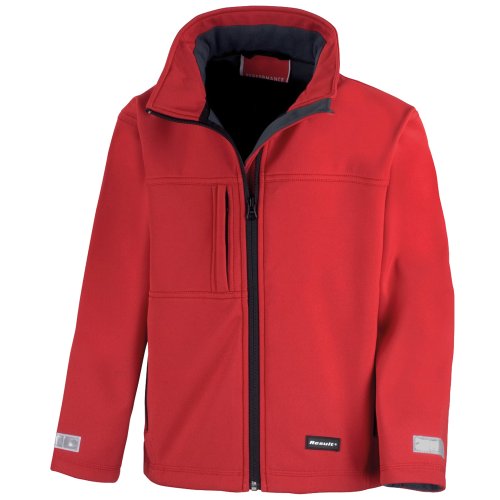 Result Kinder R121J Klassische Softshell 3-Lagen Jacke, rot, Medium/Size 7/8 Result Kinder R121J Klassische Softshell 3-Lagen Jacke, rot, Medium/Size 7/8 von Result