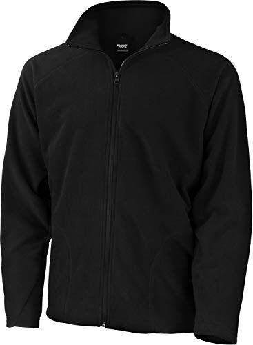 Result Micron Fleecejacke Fleece Jacke Kaelteschutz 3XL,Black von Result