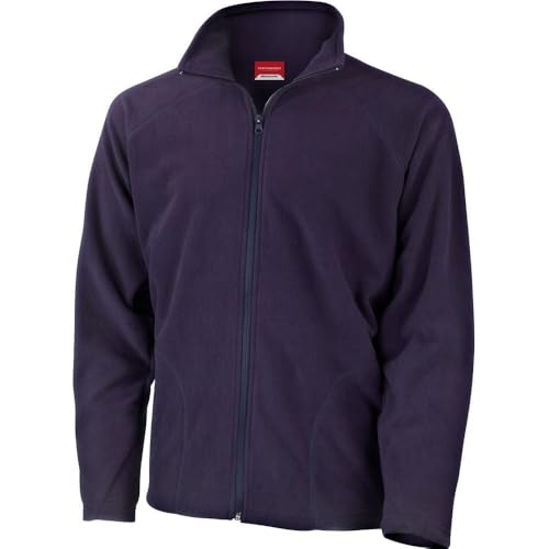 Result Micron Fleecejacke Fleece Jacke Kaelteschutz S,Navy von Result