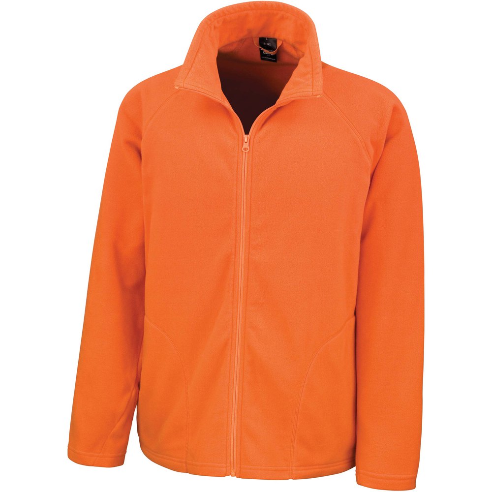 Result Micropolaire Jacket Orange 2XL Mann von Result