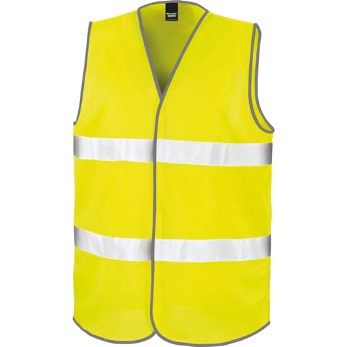 Result R201x Autobahnweste, Unisex, R201X, Flu Yellow, 2X-Large/3X-Large von Result