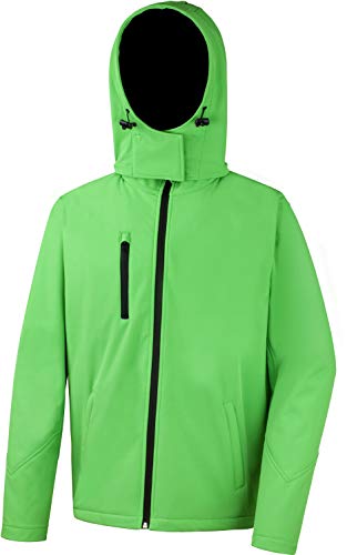 Result R230m Core Tx Performance Softshelljacke mit Kapuze L Vivid Green Result R230m Core Tx Performance Softshelljacke mit Kapuze L Vivid Green von Result