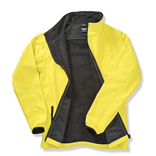 Result R231m Bedruckbare Softshell-Jacke 3XL gelb/schwarz Result R231m Bedruckbare Softshell-Jacke 3XL gelb/schwarz von Result