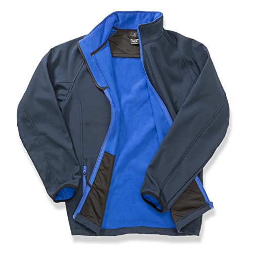Result R231m Bedruckbare Softshell-Jacke XXL Marineblau/Königsblau von Result
