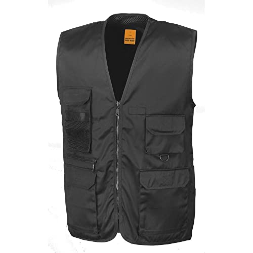 Result Re45a Adventure Safari Weste XL Schwarz Result Re45a Adventure Safari Weste XL Schwarz von Result
