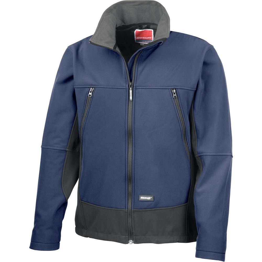 Result Softshell Activity Jacket Blau XL Mann von Result