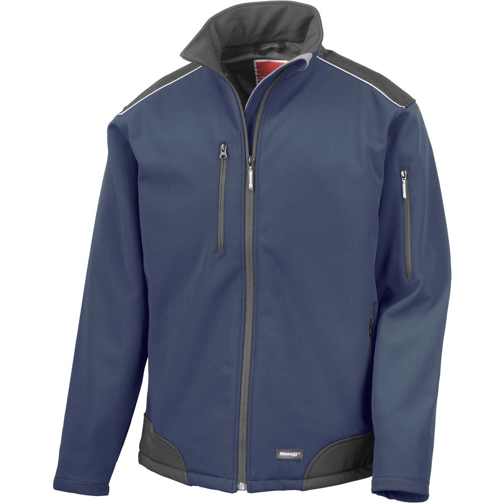 Result Softshell Ripstop Jacket Blau S Mann von Result