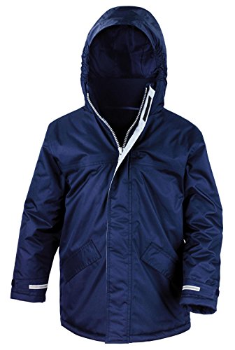 Result Unisex Kinder R207j CORE Winter Parka, Navy, Medium/Size 7/8 Result Unisex Kinder R207j CORE Winter Parka, Navy, Medium/Size 7/8 von Result