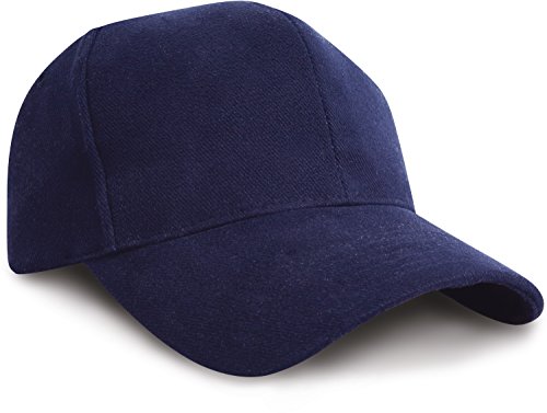 Result Unisex Rc25x Pro-Style Schwere Baumwollmütze mit Sandwich-Schirm Einheitsgröße Marineblau Result Unisex Rc25x Pro-Style Schwere Baumwollmütze mit Sandwich-Schirm Einheitsgröße Marineblau von Result