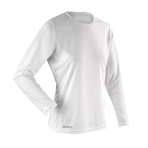 Spiro Damen Quick Dry Performance Short Sleeve T-Shirt, weiß, m Spiro Damen Quick Dry Performance Short Sleeve T-Shirt, weiß, m von Result