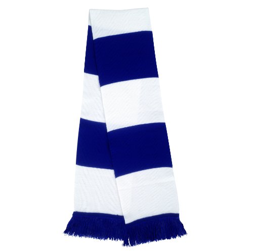 Result Winter Essentials Team Sportswear Schal - Farbe: Royal/White - Offizielles Lizenzprodukt mit Quasten - 100% Acryl - Unisex - Einheitsgröße - Fußball-Fans Result Winter Essentials Team Sportswear Schal - Farbe: Royal/White - Offizielles Lizenzprodukt mit Quasten - 100% Acryl - Unisex - Einheitsgröße - Fußball-Fans von Result