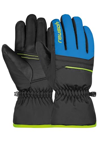 Reusch Alan Junior warme, Winddichte und atmungsaktive Winterhandschuhe Fingerhandschuhe Skihandschuhe Schneehandschuhe für Kinder Kids Jugendliche Mädchen und Jungen für eine perfekte Passform von Reusch