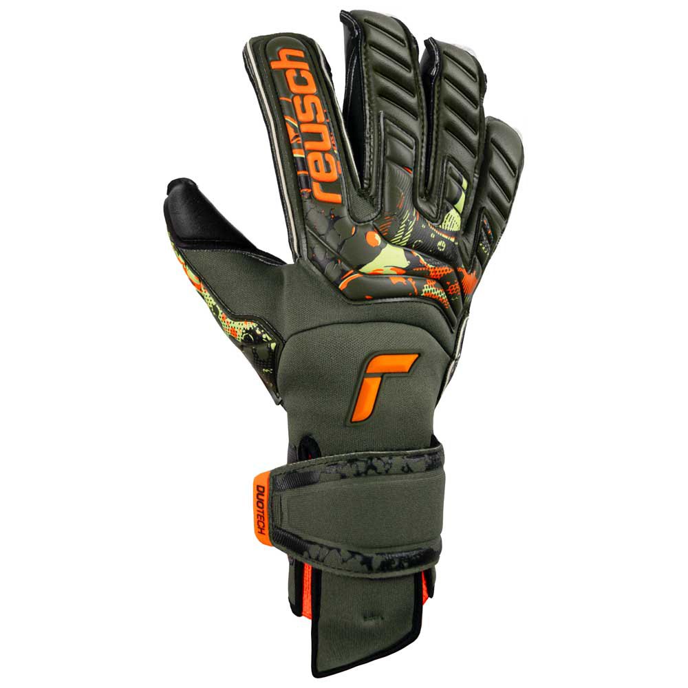 Reusch Attrakt Duo Evolution Adaptiveflex Goalkeeper Gloves Braun 8 1/2 von Reusch