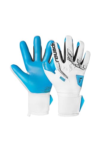 Reusch Attrakt Freegel Aqua griffige und atmungsaktive Torwarthandschuhe Fußballhandschuhe für Erwachsene für Männer und Frauen geeignet für nasse Bedingungen und alle Spielfeldoberflächen Reusch Attrakt Freegel Aqua griffige und atmungsaktive Torwarthandschuhe Fußballhandschuhe für Erwachsene für Männer und Frauen geeignet für nasse Bedingungen und alle Spielfeldoberflächen von Reusch