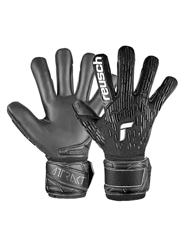 Reusch Attrakt Freegel Infinity Finger Support Torwarthandschuhe für Erwachsene mit Evolution Negative Cut und Fingerschutz, optimal für Kunstrasen, 8 von Reusch