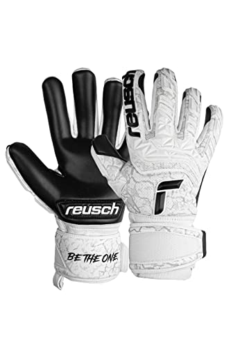 Reusch Attrakt Freegel Infinity Unisex Torwarthandschuhe mit Innennaht Schnitt und Grip Infinity Belag, geeignet für Kunstrasen, 8.5 von Reusch