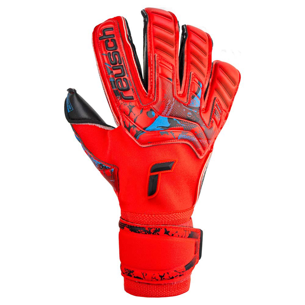 Reusch Attrakt Gold X Evolution Cut Goalkeeper Gloves Rot 9.5 von Reusch