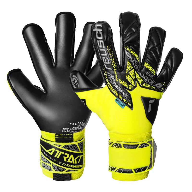 Reusch Attrakt Gold X Evolution Goalkeeper Gloves Gelb 8 1/2 Reusch Attrakt Gold X Evolution Goalkeeper Gloves Gelb 8 1/2 von Reusch
