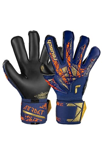 Reusch Attrakt Gold X Evolution Torwarthandschuhe für Erwachsene mit Evolution Cut Reusch Attrakt Gold X Evolution Torwarthandschuhe für Erwachsene mit Evolution Cut von Reusch