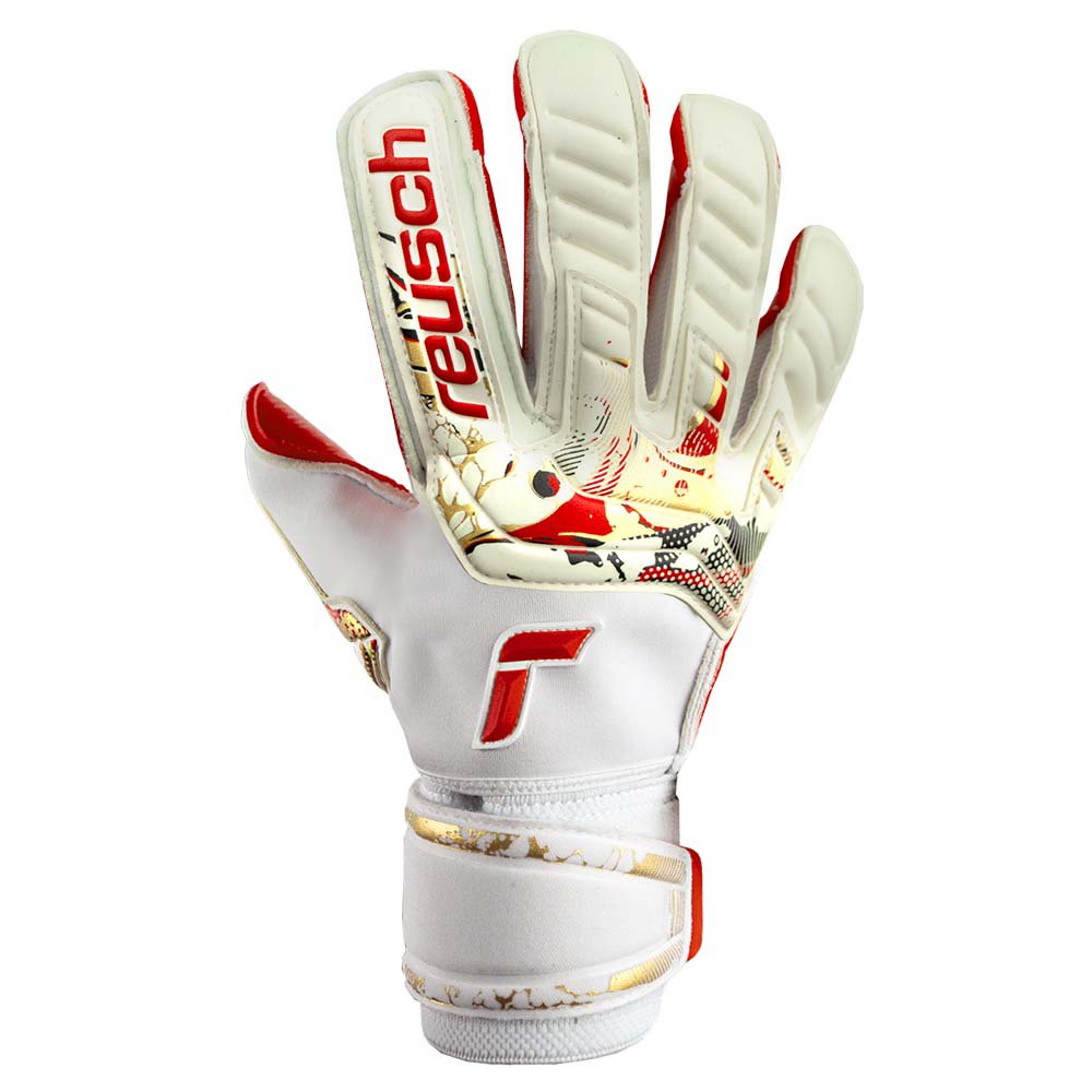 Reusch Attrakt Gold X Glueprint Goalkeeper Gloves Beige,Weiß 8 von Reusch