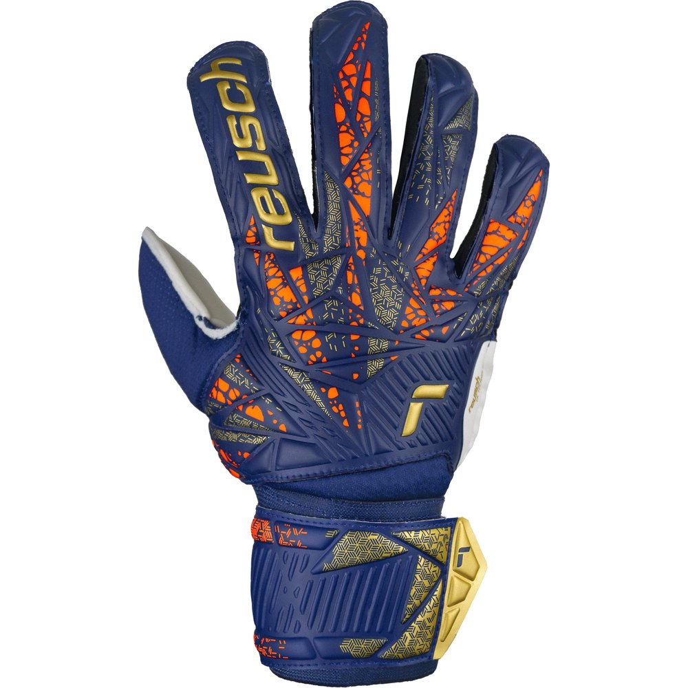 Reusch Attrakt Grip Junior Goalkeeper Gloves Blau 6 1/2 von Reusch