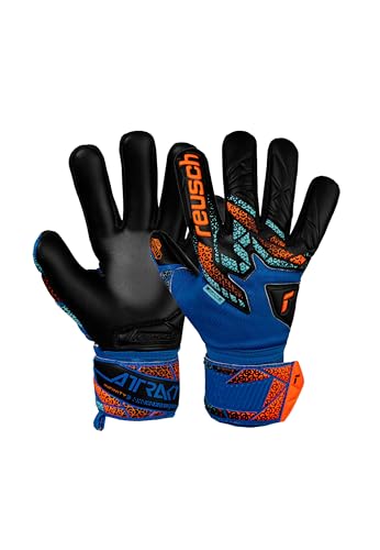 Reusch Attrakt Infinity NC Junior griffige und atmungsaktive Torwarthandschuhe Fußballhandschuhe für Kinder und Jugendliche für Jungen Mädchen perfekt geeignet für Kunstrasen Reusch Attrakt Infinity NC Junior griffige und atmungsaktive Torwarthandschuhe Fußballhandschuhe für Kinder und Jugendliche für Jungen Mädchen perfekt geeignet für Kunstrasen von Reusch