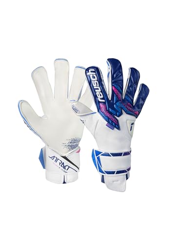 Reusch Attrakt RE:Grip Evolution griffige und atmungsaktive Torwarthandschuhe Fußballhandschuhe für Erwachsene für Männer und Frauen geeignet für alle Wetterbedingungen und Spielfeldoberflächen Reusch Attrakt RE:Grip Evolution griffige und atmungsaktive Torwarthandschuhe Fußballhandschuhe für Erwachsene für Männer und Frauen geeignet für alle Wetterbedingungen und Spielfeldoberflächen von Reusch