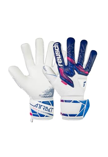 Reusch Attrakt RE:Grip NC griffige und atmungsaktive Torwarthandschuhe Fußballhandschuhe für Erwachsene für Männer und Frauen geeignet für alle Wetterbedingungen und Spielfeldoberflächen Reusch Attrakt RE:Grip NC griffige und atmungsaktive Torwarthandschuhe Fußballhandschuhe für Erwachsene für Männer und Frauen geeignet für alle Wetterbedingungen und Spielfeldoberflächen von Reusch